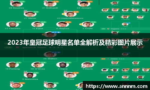 2023年皇冠足球明星名单全解析及精彩图片展示